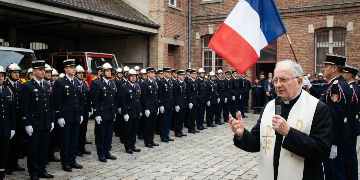 Sainte Barbe patronne pompiers 4 décembre traditions célébrations