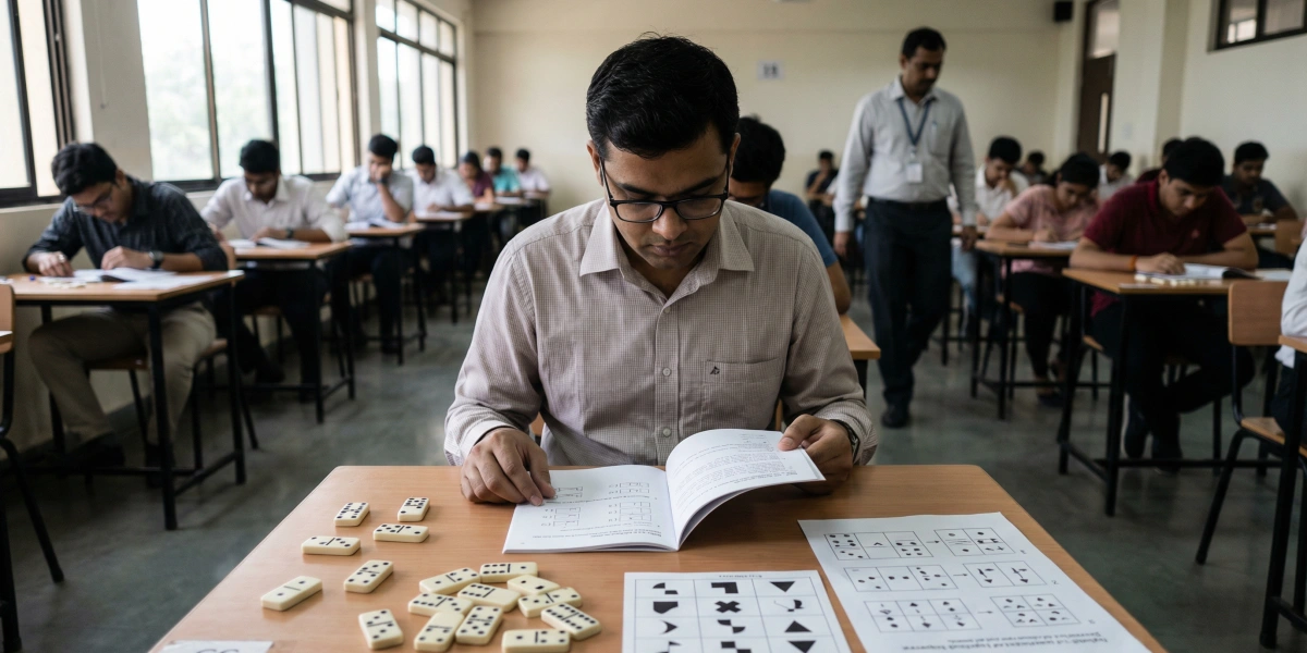 Tests psychotechniques concours pompier dominos séries logiques