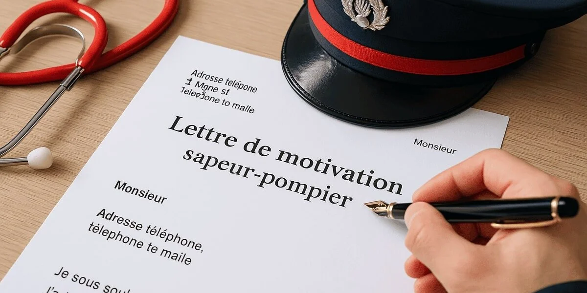 Lettre de motivation pour les pompiers