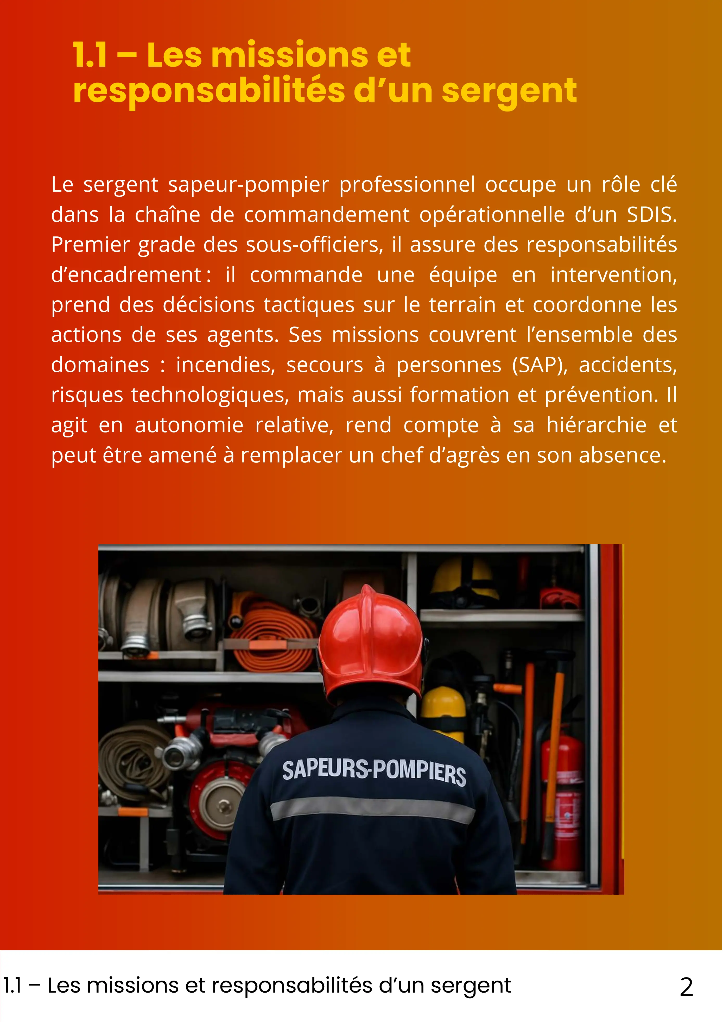 Aperçu fiche révision Sergent 2