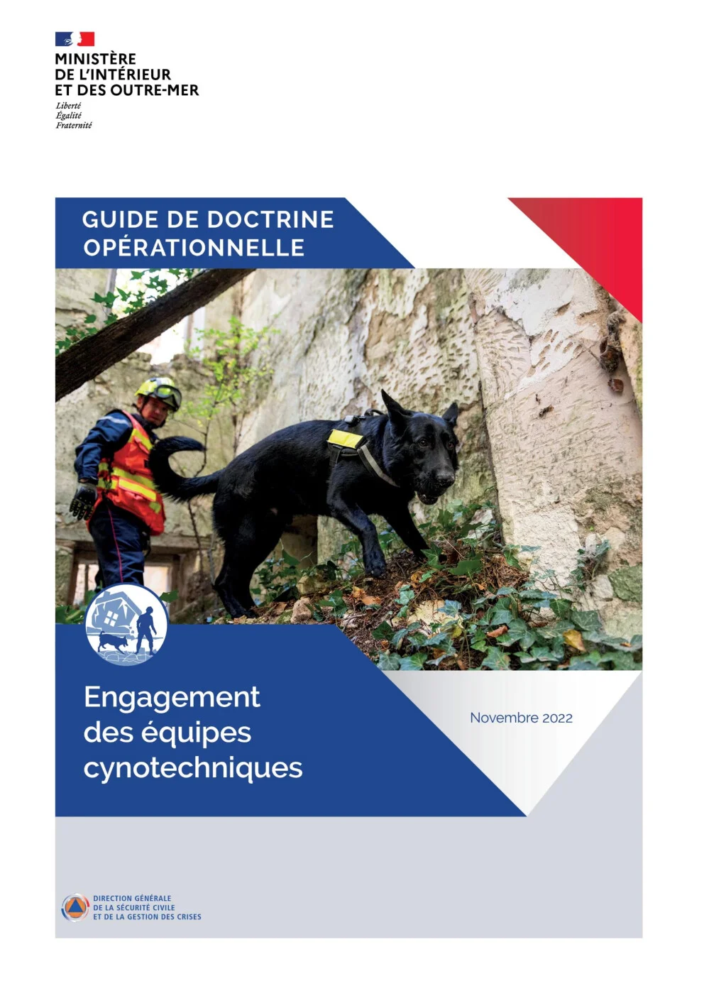 Aperçu Engagement des équipes cynotechniques