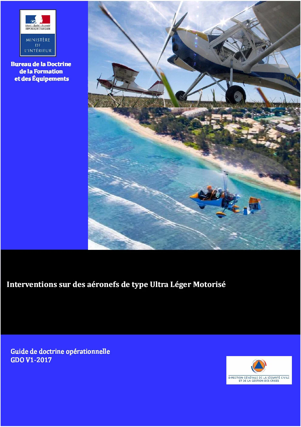 Aperçu Interventions sur des aéronefs de type ULM