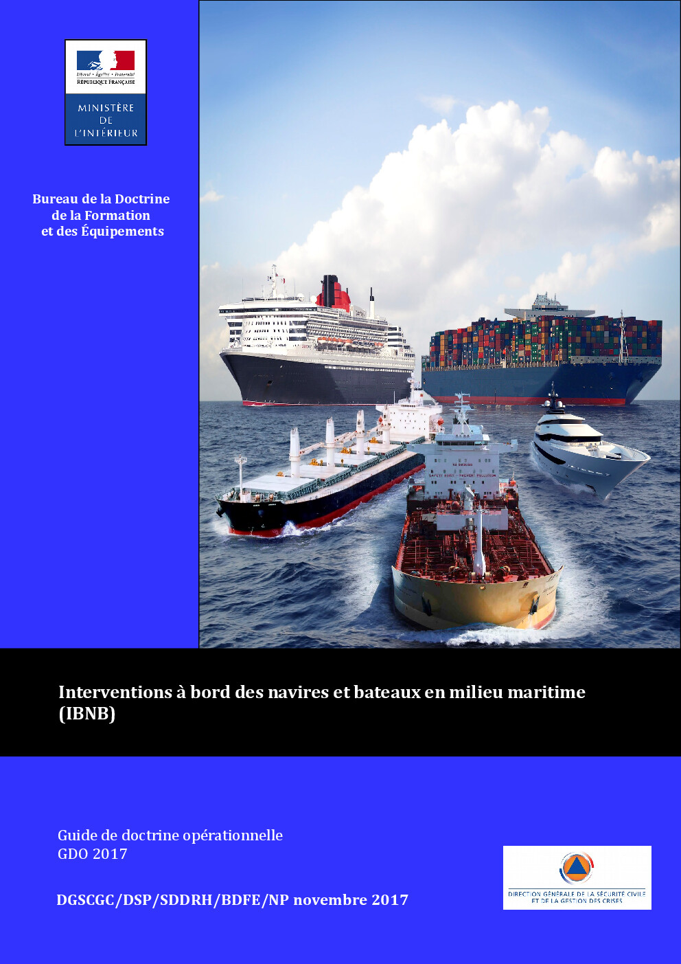 Aperçu Interventions à bord des navires et bateaux en milieu maritime