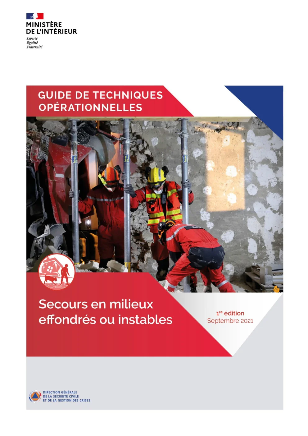 Aperçu Secours en milieu effondrés ou instables